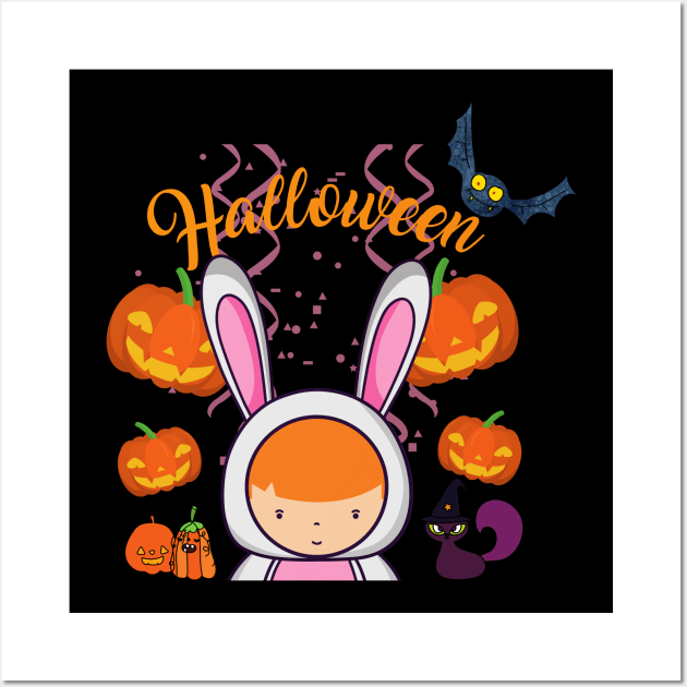 Happy halloween day 2020 Wall Art by MeKong